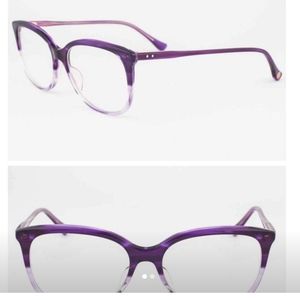 Dita glasses DITA WEEKENDER Purple Clear Eyeglasses DRX 3033 C 54mm New